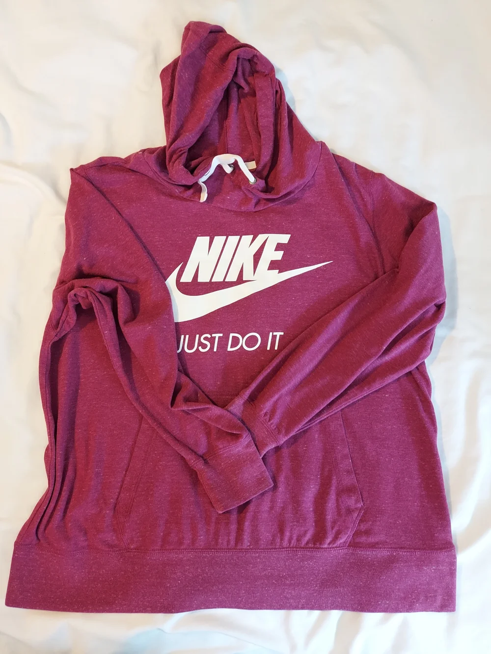 Nike Sportswear Gym Vintage HBR Pullover Hoodie Magenta Pink 1X